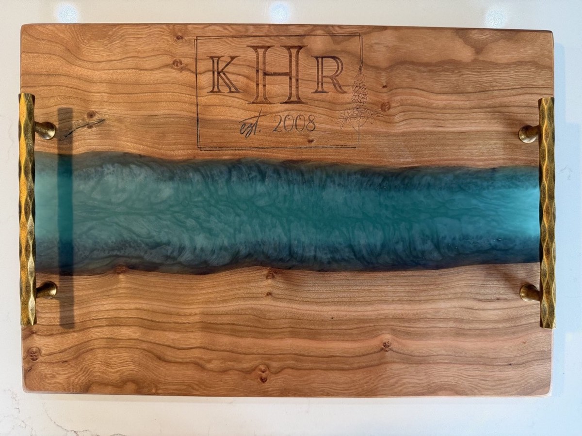 Engraved charcuterie boards